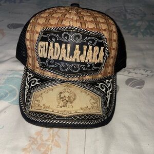Brown and Black Guadalajara Cap